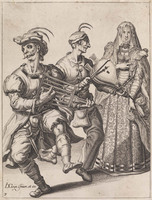 KG 02075
<br/>
Maskerade (serie 10 ex.)
<br/>
<em>Gheyn, Jacques de (II) (1565-1629)</em>